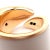 Vhernier 1990s Vhernier Rose Gold Vague Crossover Camuration Cacholong Ring Sz 6 For Sale - Image 4 of 16