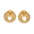 Early 21st Century Tiffany & Co. Elsa Peretti Sevillana Stud Earrings 18k Yellow Gold Small, A Pair For Sale - Image 5 of 9
