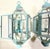 Pair of Vintage Solid Brass & Beveled Glass Wall Lantern - Sconces - Verdigris For Sale - Image 17 of 17