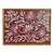 Original Floral Painting — Acrylic on Canvas Board, Framed 18.75×24.75 in Gilded Bamboo Frame, Botanical Wall Art by Tatiana Duperault For Sale