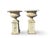 2000 - 2009 Antique Classical Cast Iron Garden Urns on Pedestals, Set of 2 For Sale - Image 5 of 18