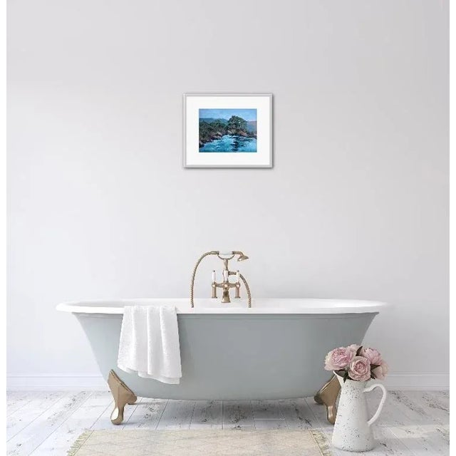 2020s Mendocino Coast (Original Seascape Oil Landscape) For Sale - Image 5 of 7