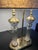 Late 20th Century Late 20th Century Waterford Crystal "Parkmore" Twin Column Lamp With Linen Shade For Sale - Image 5 of 9