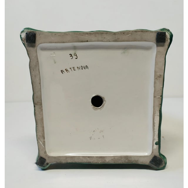 Geisha Porcelain Sculpture by Girardi, 1950 For Sale - Image 9 of 10