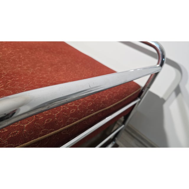 Bauhaus Chrome Sofa by Robert Slezak for Slezak Factories, 1930s For Sale - Image 12 of 14