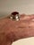 Mid 20th Century Carnelian Cabochon Sterling Silver Ring, Size 7.5 For Sale - Image 4 of 8