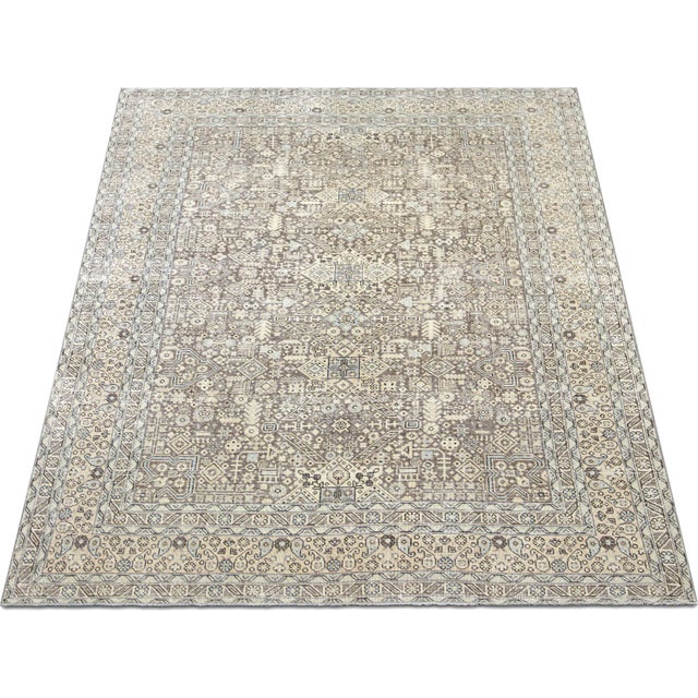 1940s 1940s Persian Tabriz Rug For Sale - Image 5 of 6