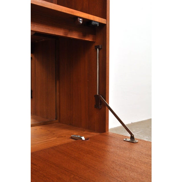 Vintage Danish Medium Highboard in Teak, 1960s For Sale - Image 9 of 11