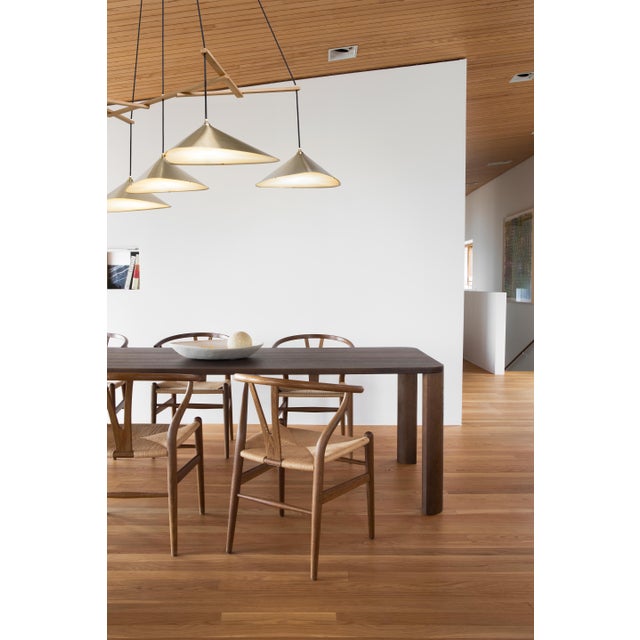 Emily Group of Five Pendant Light in Metallic Tones by Daniel Becker For Sale - Image 4 of 10