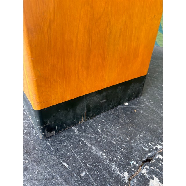 Mid Century Maple 72 Drawer Library Card Catalog For Sale - Image 9 of 12