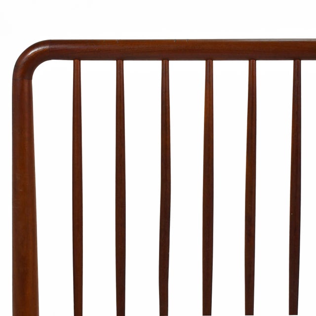 Danish Teak Headboard For Sale In Chicago - Image 6 of 9