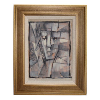 Florentine School Artist, Hidden Portraits XXIII, 1990s, Acrylic on Board, Framed For Sale
