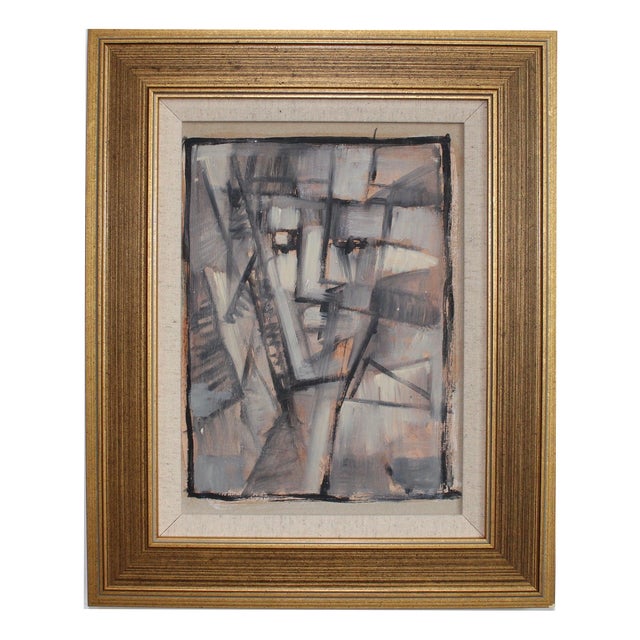 Florentine School Artist, Hidden Portraits XXIII, 1990s, Acrylic on Board, Framed For Sale