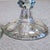 Pair of Antique Bohemian Art Nouveau Iridescent Glass Candlesticks With Gold Enamel Scrollwork For Sale - Image 4 of 12