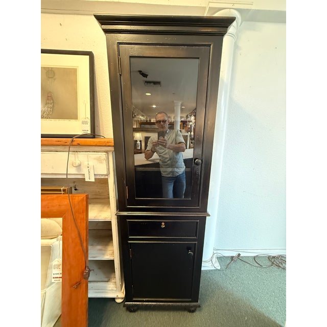 Restoration Hardware Restoration Hardware French Empire Cabinet For Sale - Image 4 of 12
