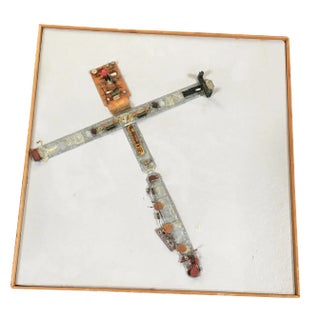Abstract "Stations of the Cross" Untitled 4 Artography Wall Sculpture by Pasqual Bettio For Sale