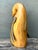 Mid 20th Century Vintage Carved Wood and Brass Penguin For Sale - Image 5 of 12