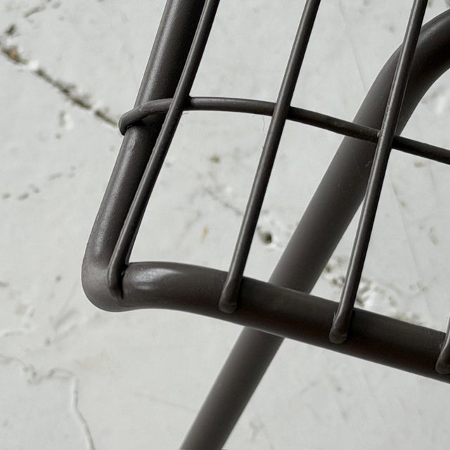 Mid-Century Modern Mid 20th Century Wire Chairs by John Keal for Pacific Iron, 4 Pieces, Attributed For Sale - Image 3 of 7