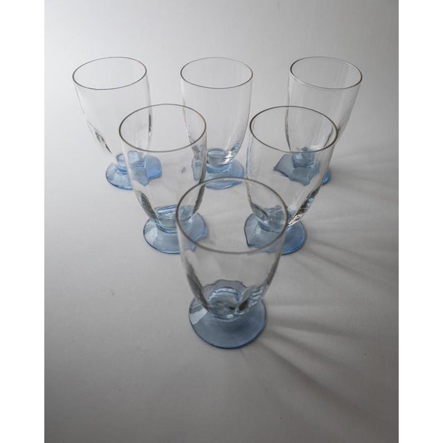 Vintage Drinking Glasses, 1980s, Set of 6 For Sale - Image 5 of 13