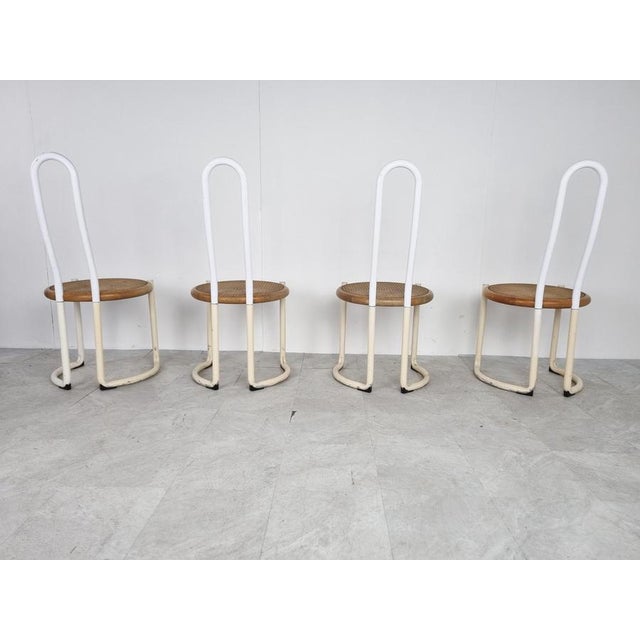 Vintage Postmodern Dining Chairs, 1960s, Set of 4 For Sale - Image 9 of 11
