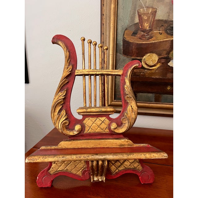 Traditional Antique Wooden Music/Picture Stand - Table Top For Sale - Image 3 of 9
