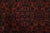 Turkmen Rug 6’7” X 9’6” Red Wool Tribal Hand-Knotted Oriental Carpet For Sale - Image 9 of 13