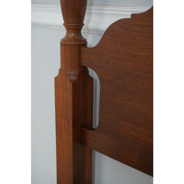 Pair of Custom Made Colonial Twin Beds For Sale - Image 10 of 15