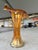 Early 20th Century Antique Iridescent Marigold Carnival Glass Vase by Imperial Glass For Sale - Image 5 of 9