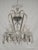 Vintage Waterford Fleur De Lis S Curved Cut Crystal 5 Arm 5 Light Chandelier For Sale - Image 10 of 12