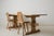 Antique Swedish dining table from the mid 1800s. This antique trestle table has a robust table top in solid pine resting...