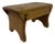Small Primitive Rustic Pine Stool, 1890s For Sale