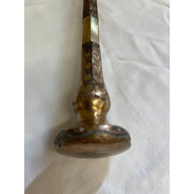 1900s Victorian Handheld Magnifying Glass For Sale - Image 4 of 5