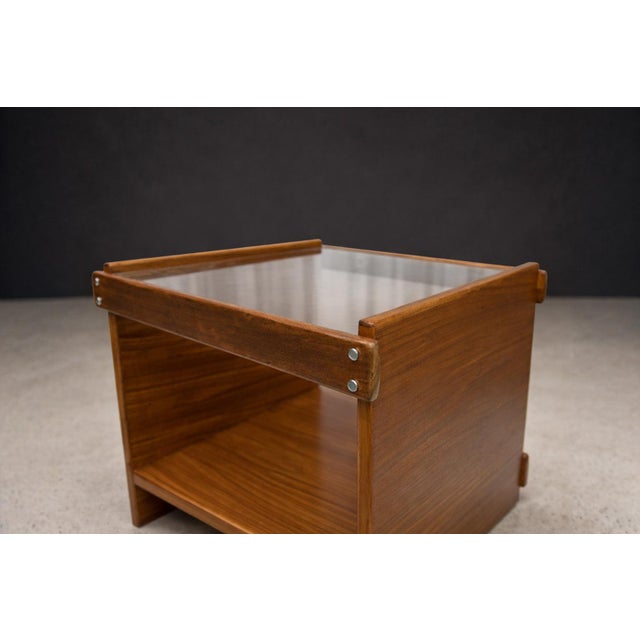 Bar Cart in Hardwood With Shelf, Sergio Rodrigues, 1960s For Sale In New York - Image 6 of 7
