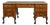 Vintage Figured Walnut Pedestal Desk, 1920 For Sale