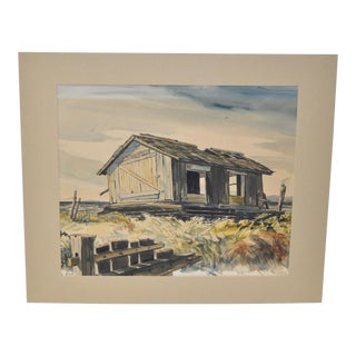 Watercolor American Scene Movement For Sale