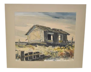 Watercolor American Scene Movement