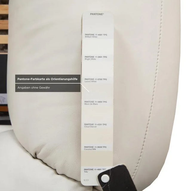 Animal Skin Bed in White Leather from Bretz For Sale - Image 7 of 13