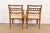 Kindel Furniture Regency Carved Cherry Wood Armchairs, Pair For Sale - Image 9 of 12