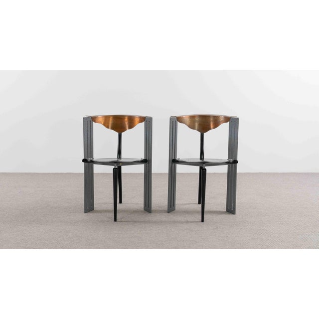 Postmodern Ota Otanek Chairs by Borek Sipek for Vitra, 1991, Set of 2 For Sale - Image 3 of 18