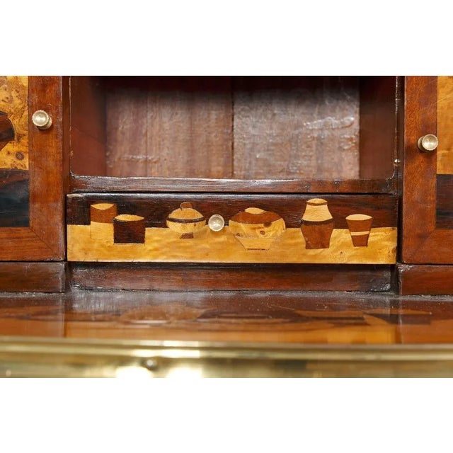 Wood 20th Century Louis XVI Style Secretaire in style of Charles Topino For Sale - Image 7 of 11