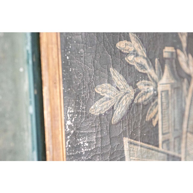 19th Century French Louis XVI Style 19th Century Trumeau with Painted Allegory of Science For Sale - Image 5 of 11