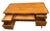 Vintage French Desk By: California Furniture Shops Ltd. Five Carved Drawers For Sale - Image 9 of 14