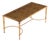 French Gilt Iron Coffee Table Attributed to Maison Ramsay, C. 1960 For Sale