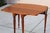 Antique Early 20th-Century Flame Mahogany Gateleg Game Table or Desk For Sale - Image 14 of 18