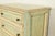 Italian Neoclassical Green and Cream Painted Lingerie Chest or Semainier For Sale - Image 9 of 16