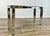 West Elm Parsons Mirrored Console Table With Two Drawers For Sale - Image 9 of 10