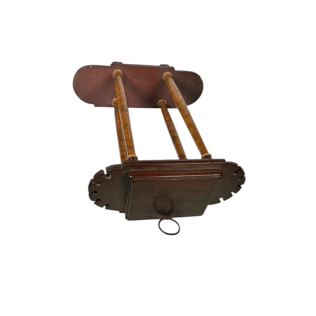 Late 19th Century Antique Four Column Spoon Holder For Sale - Image 5 of 6