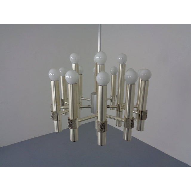 Sputnik Chandelier by Angelo Brotto for Esperia, Italy, 1960s For Sale - Image 6 of 18