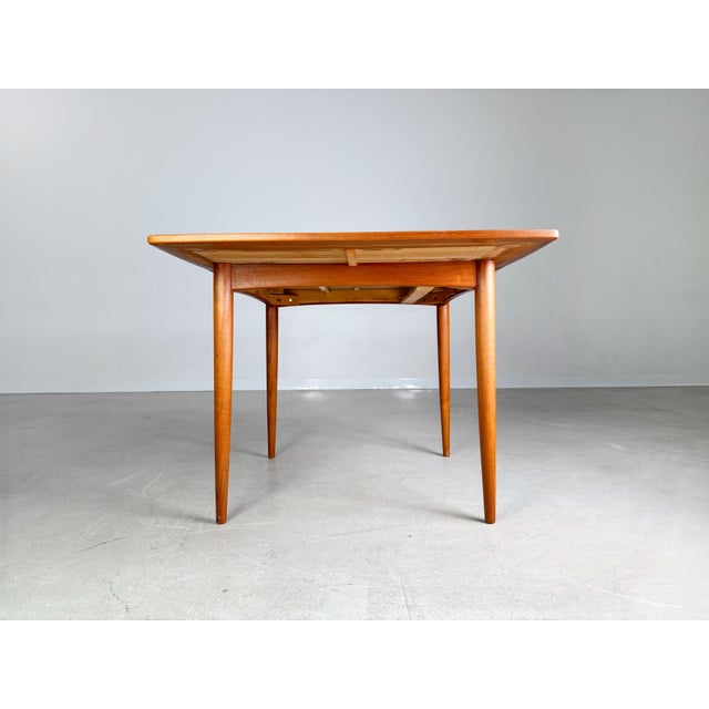 1950s Mid-Century Dining Table in Teak from Carlsson & Co., 1950s For Sale - Image 5 of 10