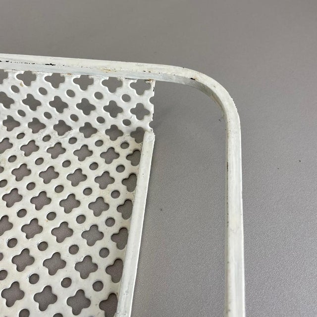 Modernist French Metal Rigituelle Tray from Mathieu Matégot, 1950s For Sale - Image 6 of 18